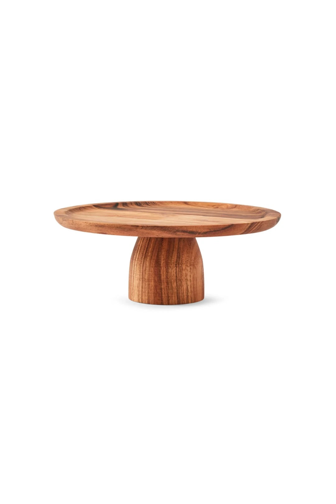 Cake Stand (footed) in Acacia Wood