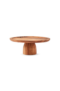 Cake Stand (footed) in Acacia Wood