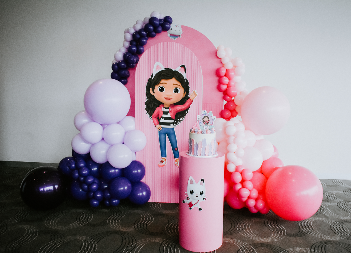 Zoe's Gabby Dollhouse Theme Birthday