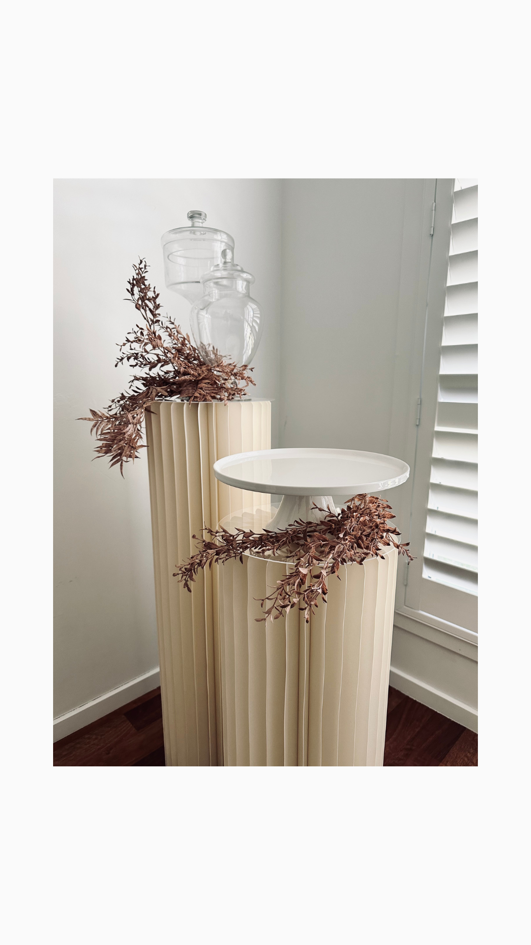 Pedestal Plinth Foldable - Large